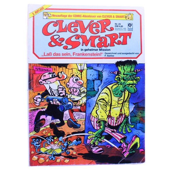 Clever & Smart Nr. 25 (1983) – Laß das sein, Frankenstein | hoppla-stuff.de